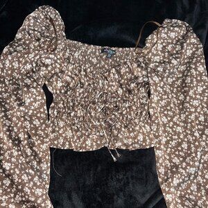 Brown shirt
